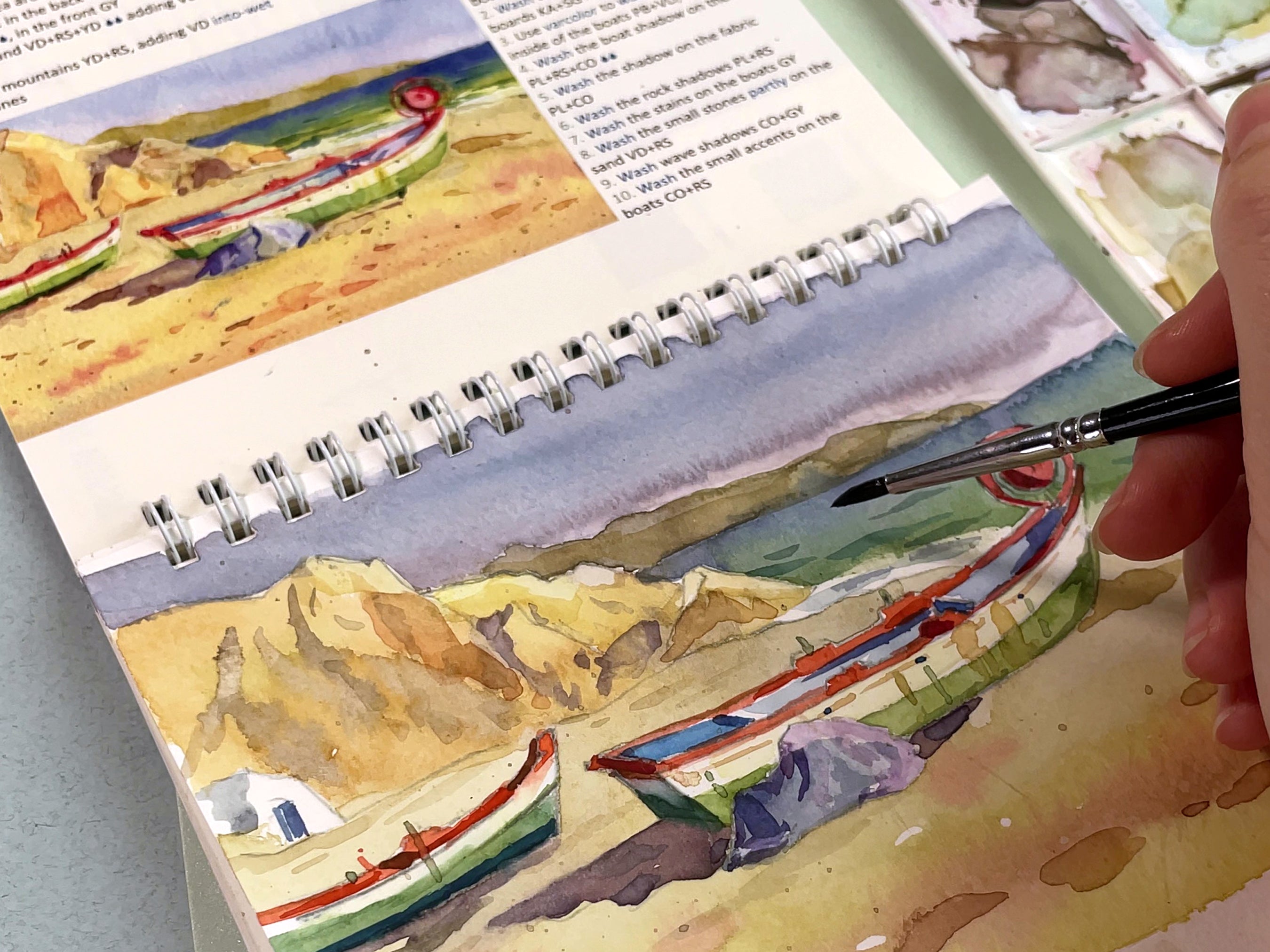 Watercolor Books by Jean Haines