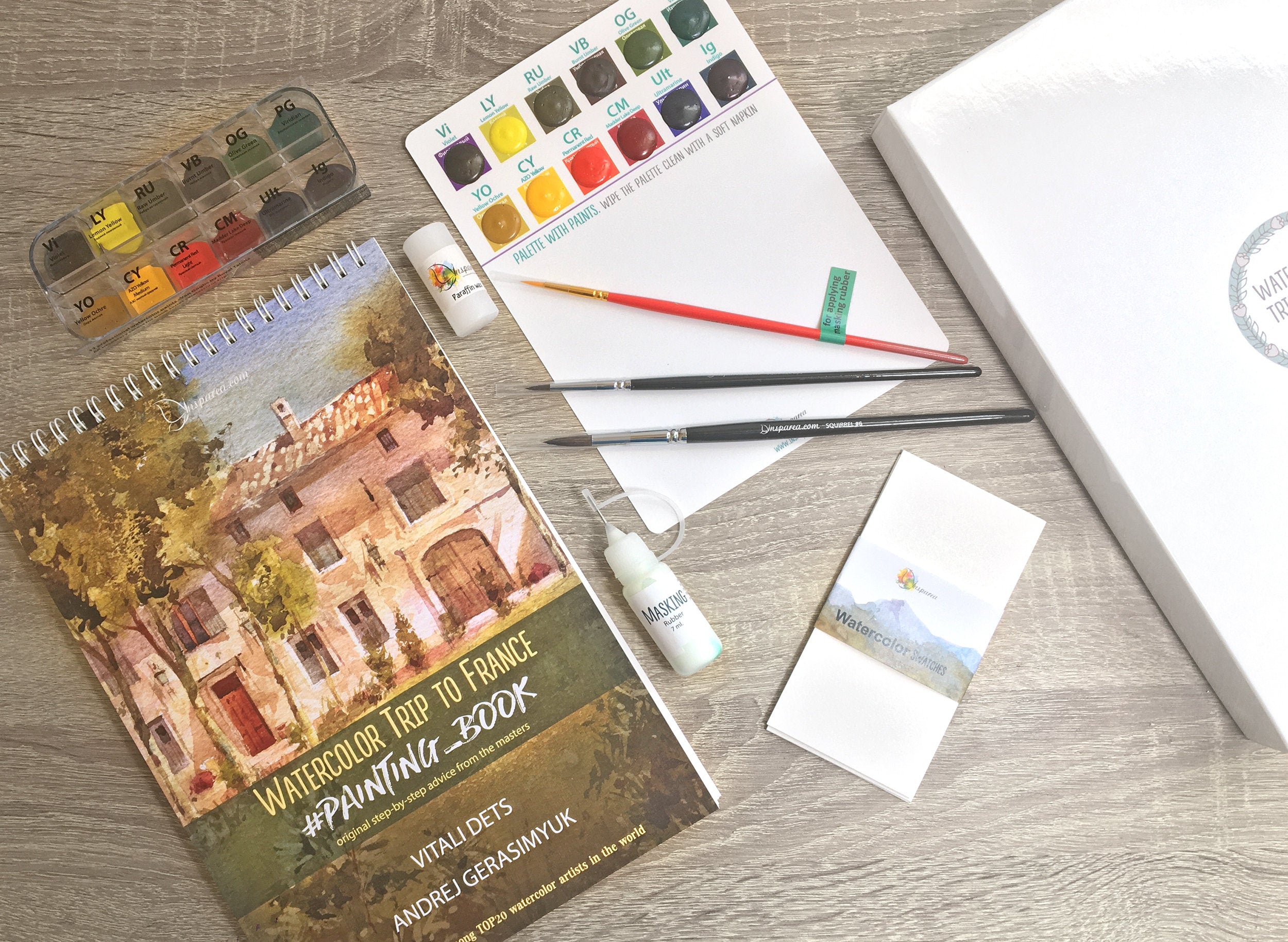Watercolor kit (France)
